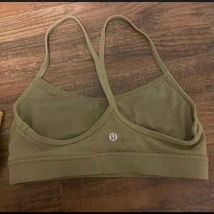 Lululemon - Green Flow Y bra